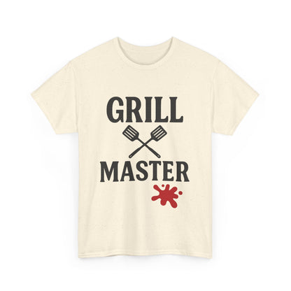 Grill Master Unisex Heavy Cotton Tee - Perfect Gift for BBQ Lovers - The Buy Boom