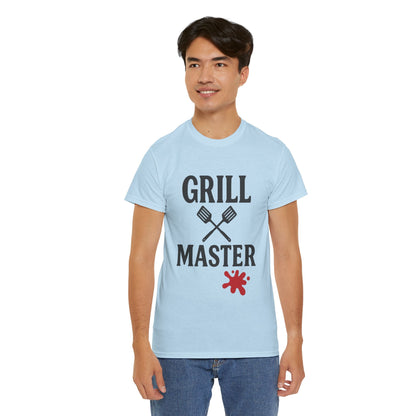 Grill Master Unisex Heavy Cotton Tee - Perfect Gift for BBQ Lovers - The Buy Boom