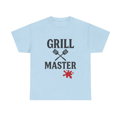 Grill Master Unisex Heavy Cotton Tee - Perfect Gift for BBQ Lovers - The Buy Boom