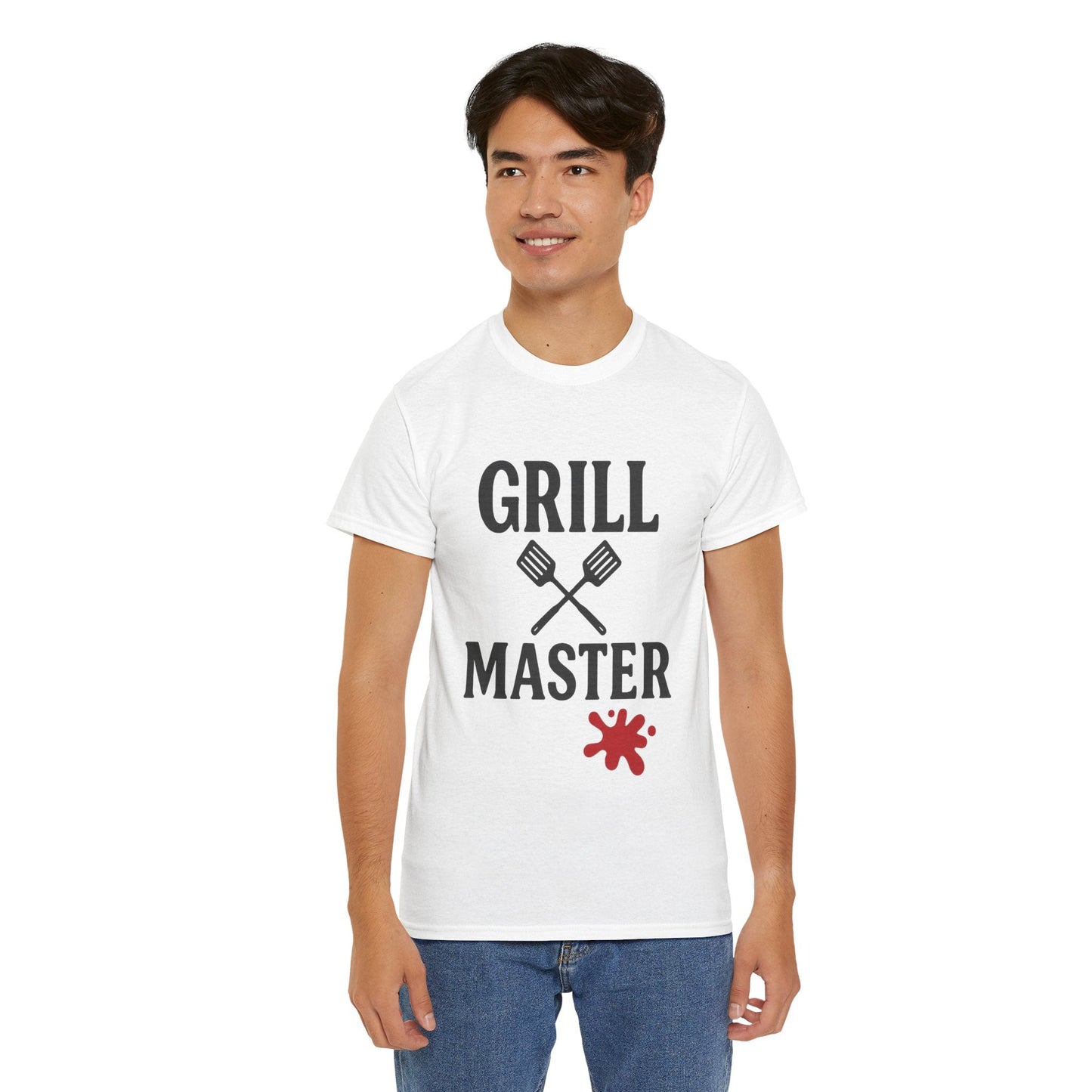 Grill Master Unisex Heavy Cotton Tee - Perfect Gift for BBQ Lovers - The Buy Boom