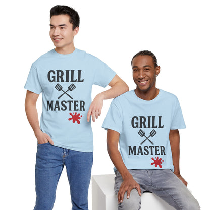 Grill Master Unisex Heavy Cotton Tee - Perfect Gift for BBQ Lovers - The Buy Boom