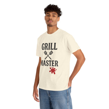 Grill Master Unisex Heavy Cotton Tee - Perfect Gift for BBQ Lovers - The Buy Boom