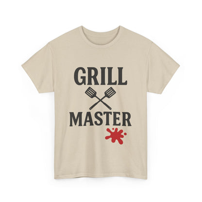 Grill Master Unisex Heavy Cotton Tee - Perfect Gift for BBQ Lovers - The Buy Boom