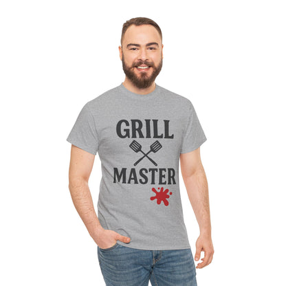 Grill Master Unisex Heavy Cotton Tee - Perfect Gift for BBQ Lovers - The Buy Boom