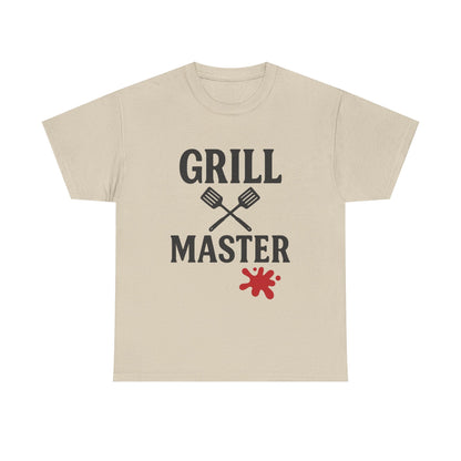 Grill Master Unisex Heavy Cotton Tee - Perfect Gift for BBQ Lovers - The Buy Boom
