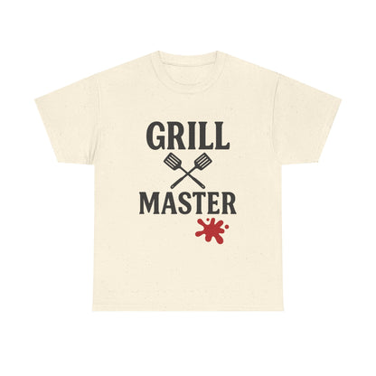 Grill Master Unisex Heavy Cotton Tee - Perfect Gift for BBQ Lovers - The Buy Boom