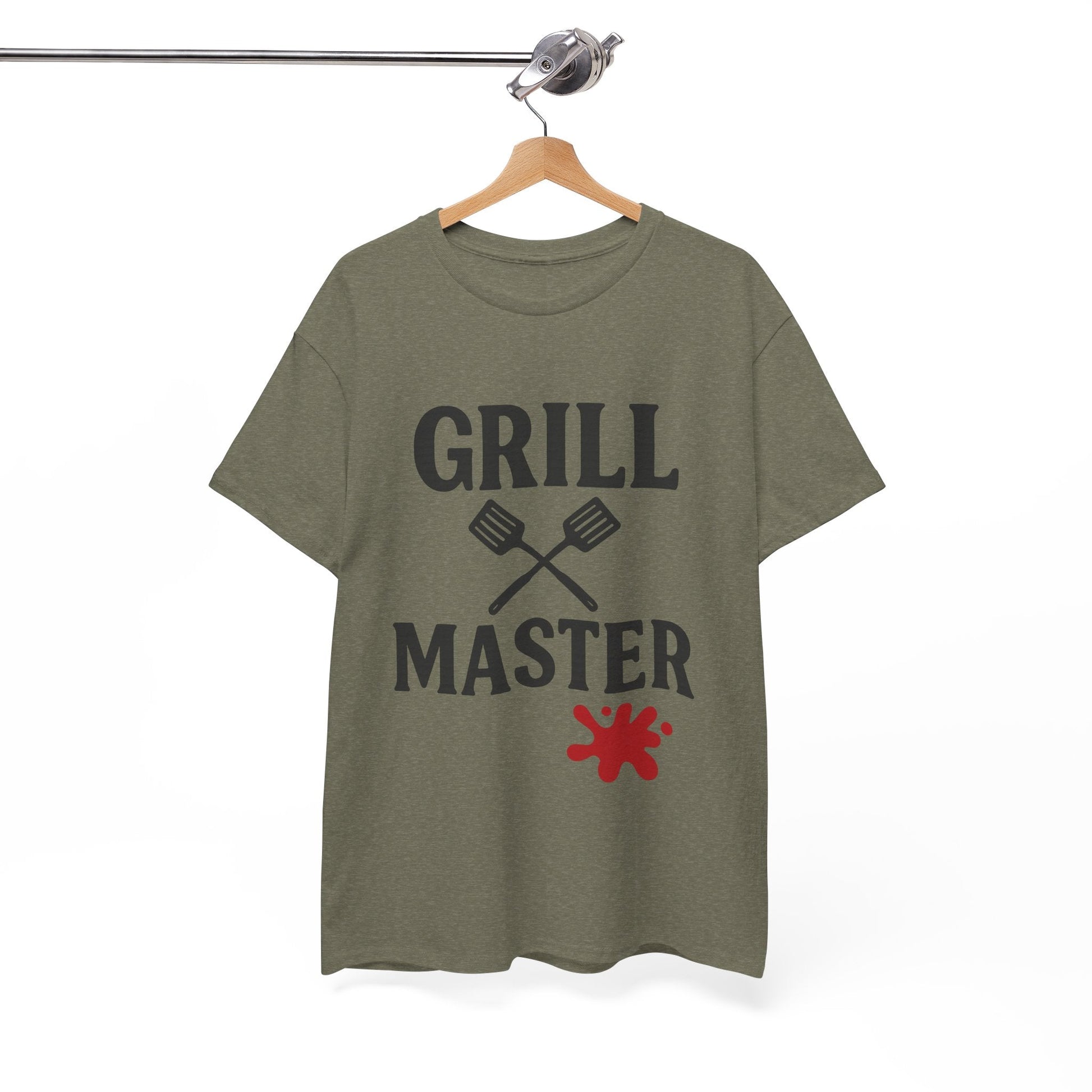 Grill Master Unisex Heavy Cotton Tee - Perfect Gift for BBQ Lovers - The Buy Boom