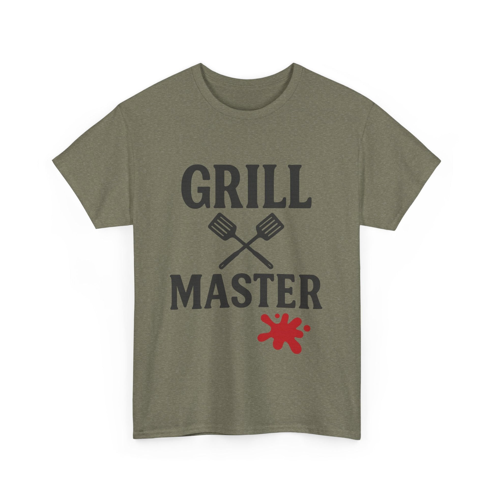 Grill Master Unisex Heavy Cotton Tee - Perfect Gift for BBQ Lovers - The Buy Boom