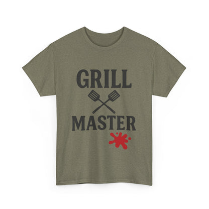 Grill Master Unisex Heavy Cotton Tee - Perfect Gift for BBQ Lovers - The Buy Boom