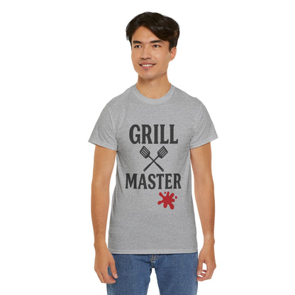 Grill Master Unisex Heavy Cotton Tee - Perfect Gift for BBQ Lovers - The Buy Boom
