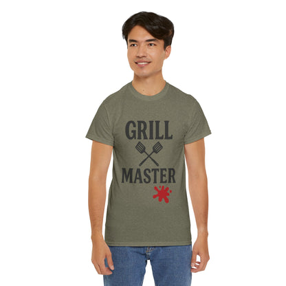 Grill Master Unisex Heavy Cotton Tee - Perfect Gift for BBQ Lovers - The Buy Boom