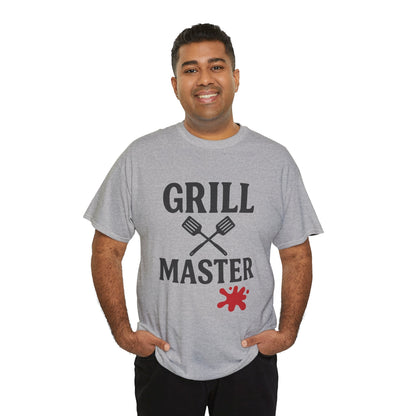 Grill Master Unisex Heavy Cotton Tee - Perfect Gift for BBQ Lovers - The Buy Boom