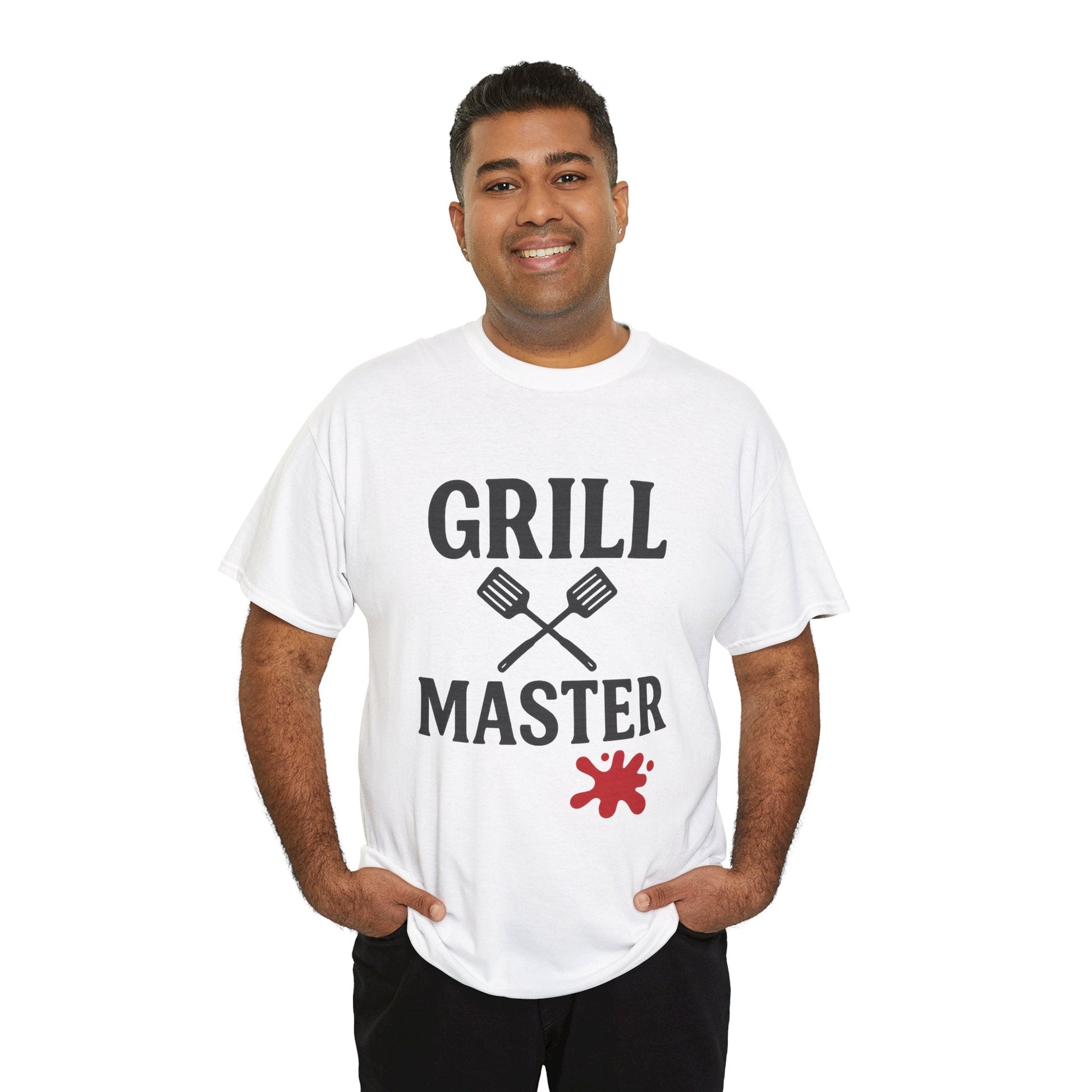 Grill Master Unisex Heavy Cotton Tee - Perfect Gift for BBQ Lovers - The Buy Boom