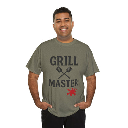 Grill Master Unisex Heavy Cotton Tee - Perfect Gift for BBQ Lovers - The Buy Boom