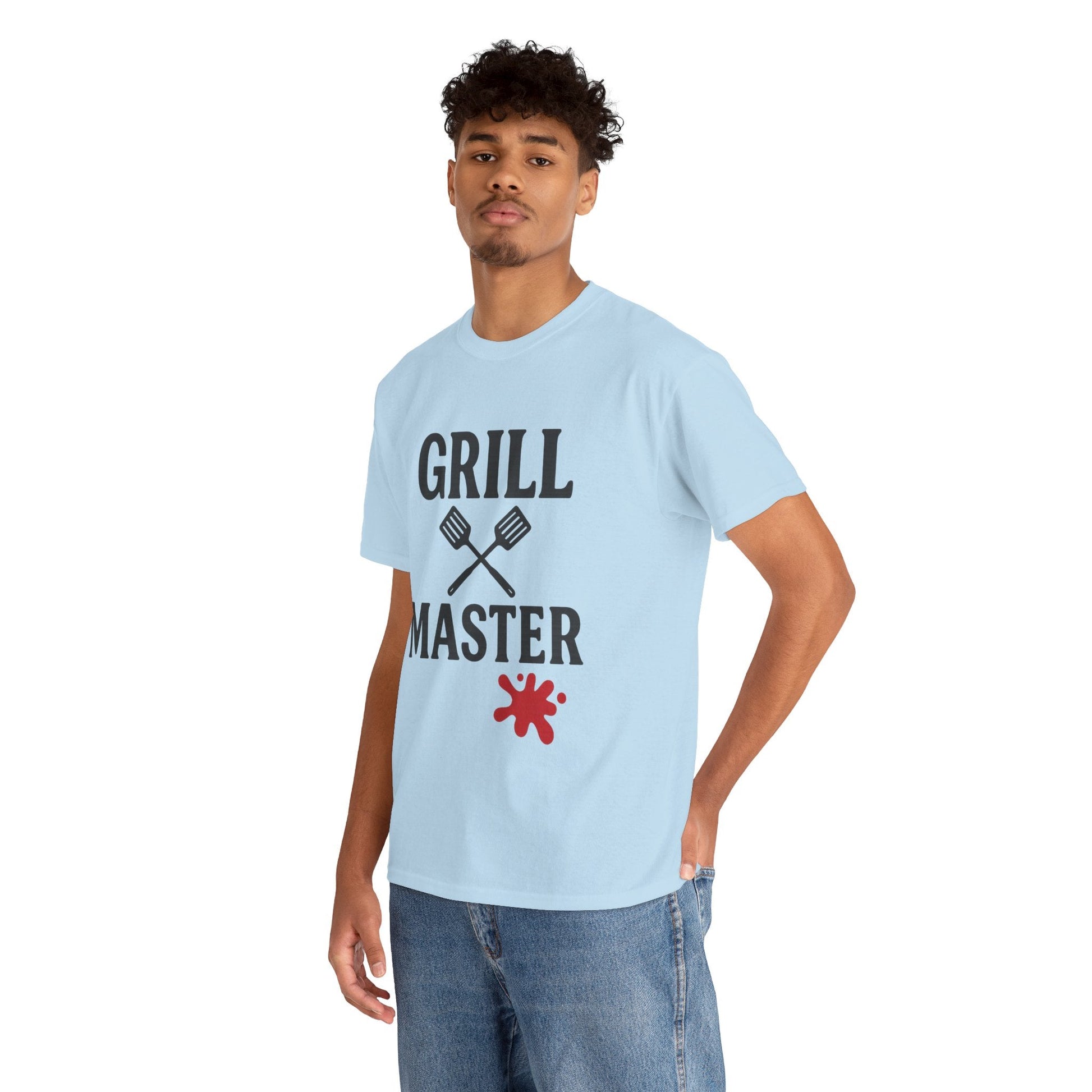 Grill Master Unisex Heavy Cotton Tee - Perfect Gift for BBQ Lovers - The Buy Boom