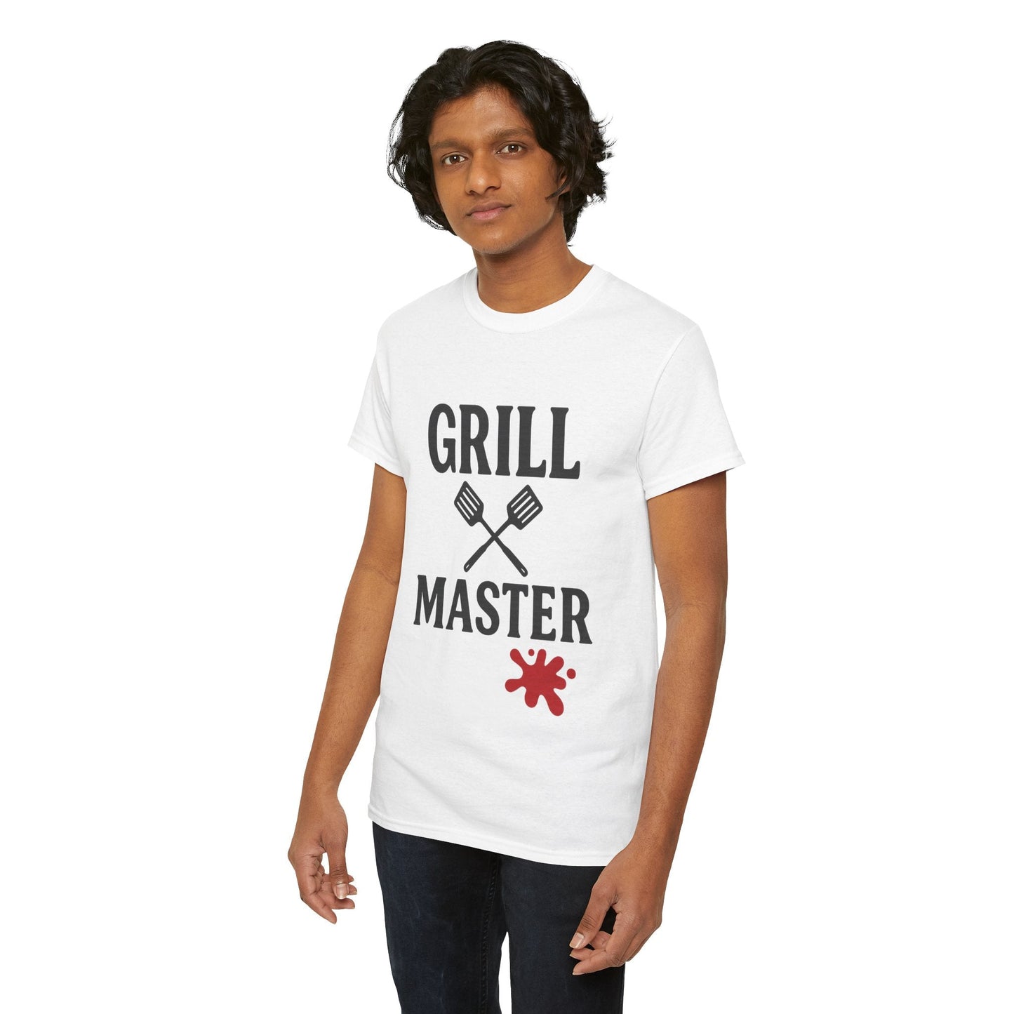 Grill Master Unisex Heavy Cotton Tee - Perfect Gift for BBQ Lovers - The Buy Boom