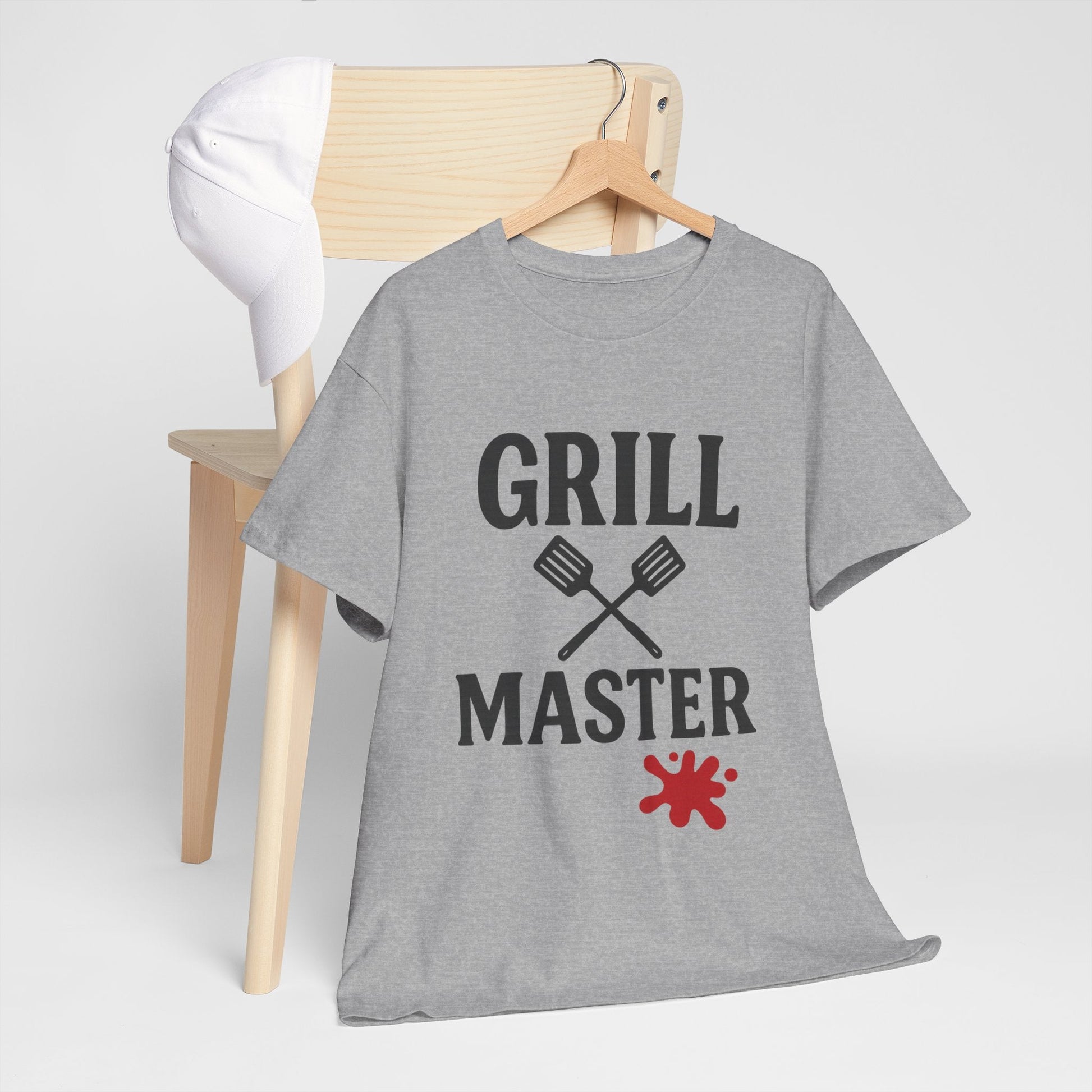 Grill Master Unisex Heavy Cotton Tee - Perfect Gift for BBQ Lovers - The Buy Boom