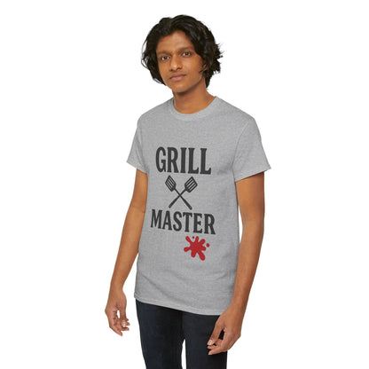 Grill Master Unisex Heavy Cotton Tee - Perfect Gift for BBQ Lovers - The Buy Boom
