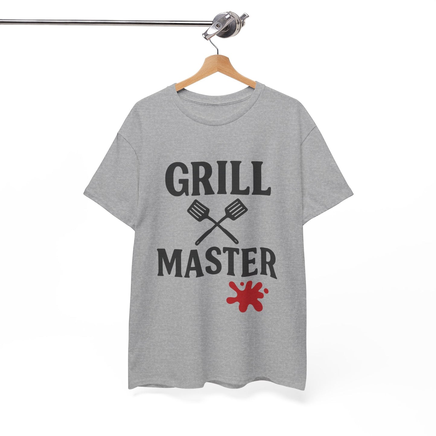 Grill Master Unisex Heavy Cotton Tee - Perfect Gift for BBQ Lovers - The Buy Boom