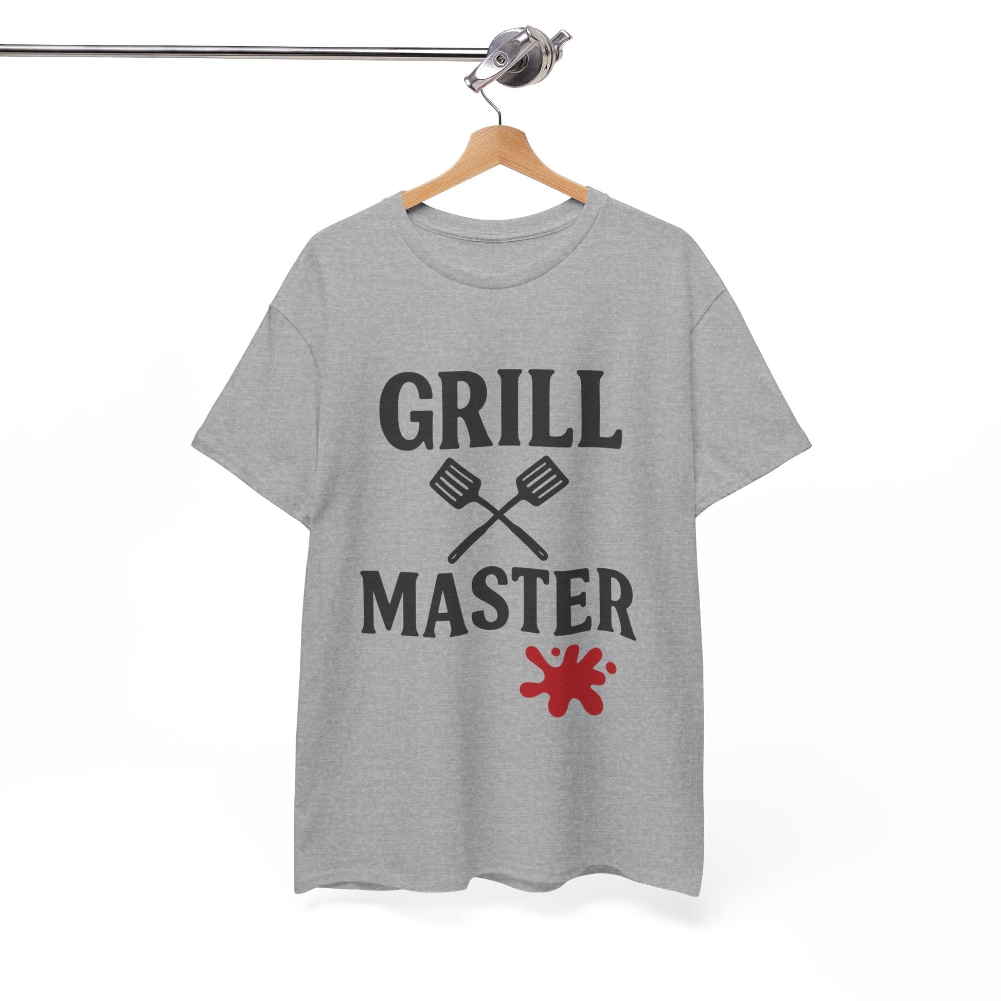 Grill Master Unisex Heavy Cotton Tee - Perfect Gift for BBQ Lovers - The Buy Boom
