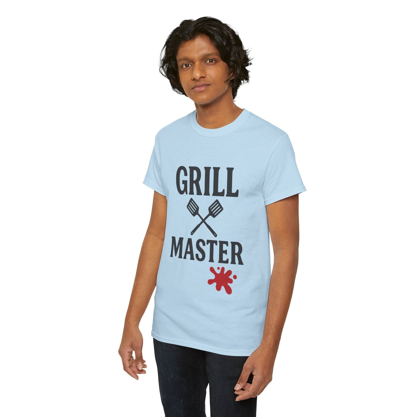 Grill Master Unisex Heavy Cotton Tee - Perfect Gift for BBQ Lovers - The Buy Boom