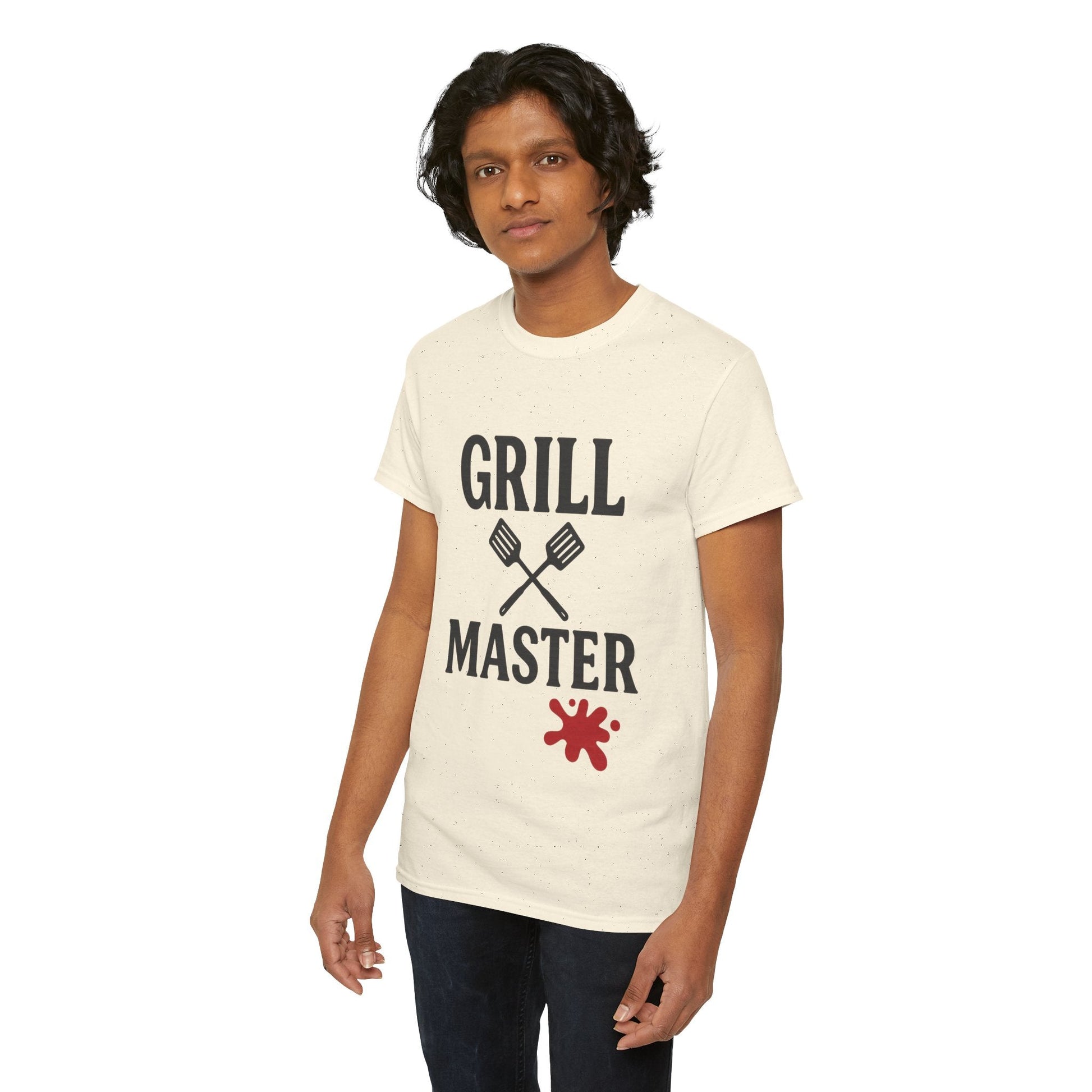 Grill Master Unisex Heavy Cotton Tee - Perfect Gift for BBQ Lovers - The Buy Boom