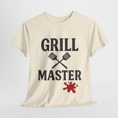 Grill Master Unisex Heavy Cotton Tee - Perfect Gift for BBQ Lovers - The Buy Boom