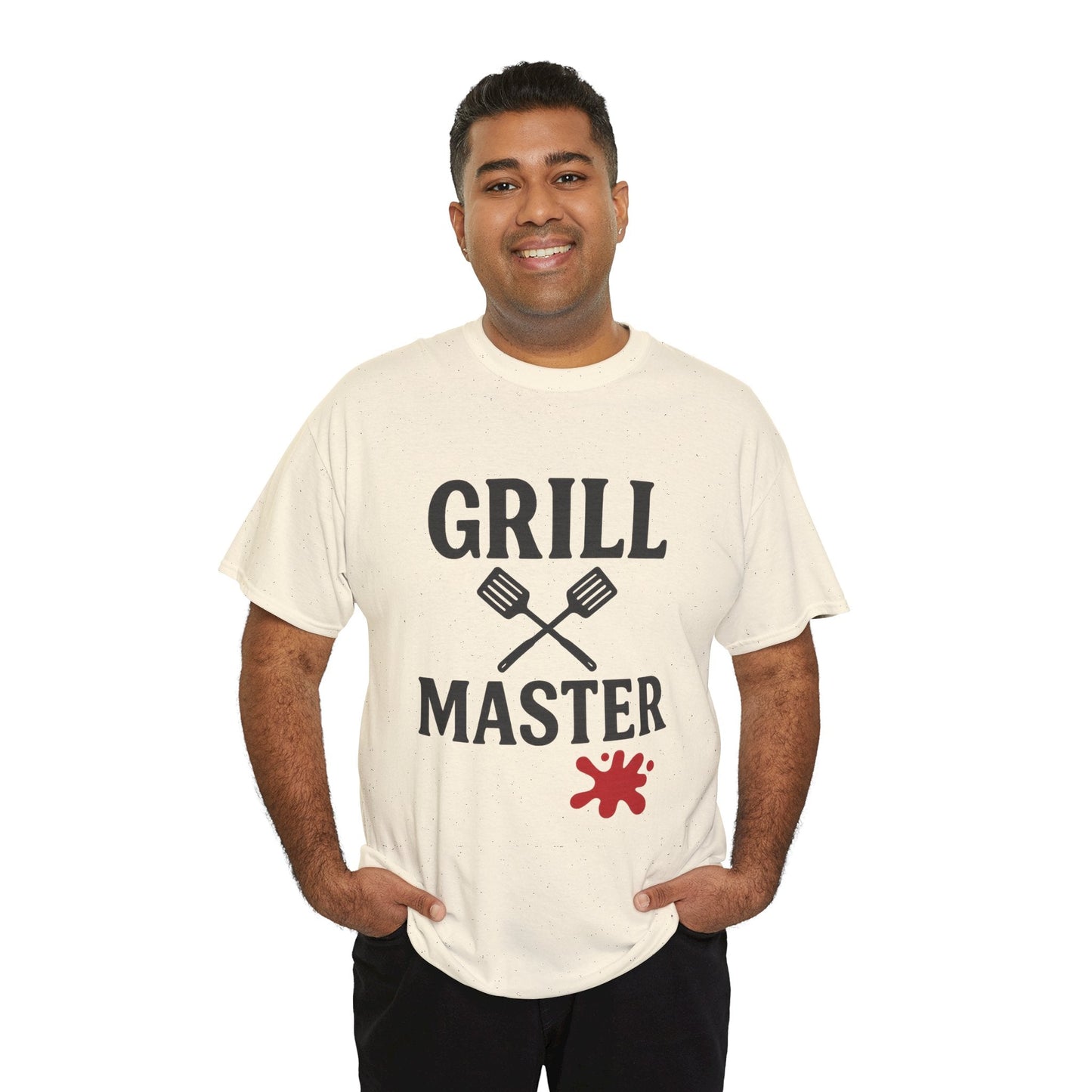 Grill Master Unisex Heavy Cotton Tee - Perfect Gift for BBQ Lovers - The Buy Boom