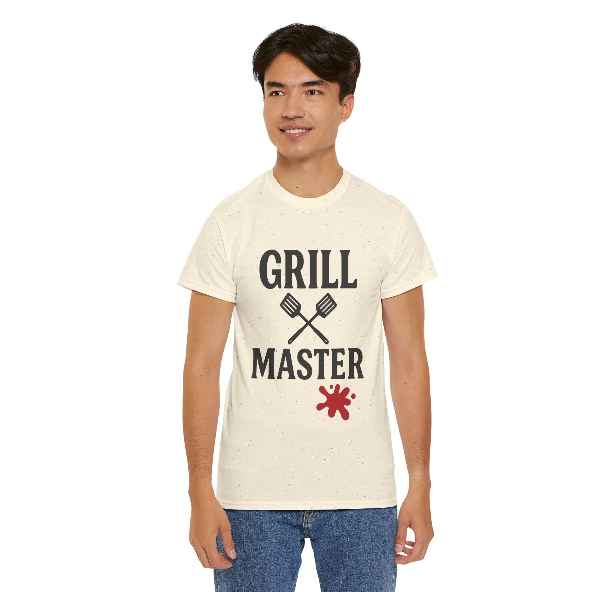 Grill Master Unisex Heavy Cotton Tee - Perfect Gift for BBQ Lovers - The Buy Boom