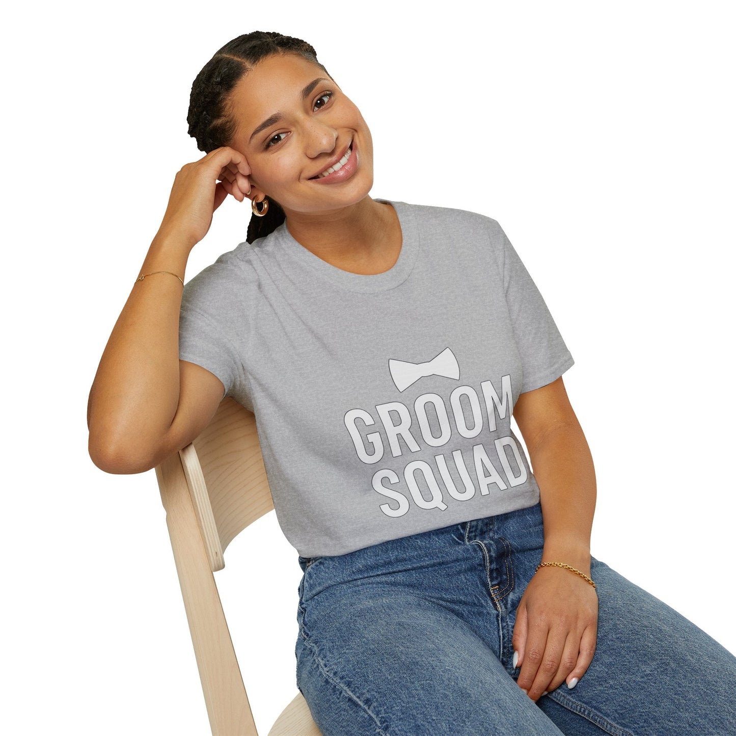 Groom Squad T-Shirt – Unisex Bachelor Party Tee | Groomsmen Gift | Softstyle Wedding Day Shirt - The Buy Boom