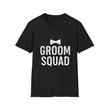 Groom Squad T-Shirt – Unisex Bachelor Party Tee | Groomsmen Gift | Softstyle Wedding Day Shirt - The Buy Boom
