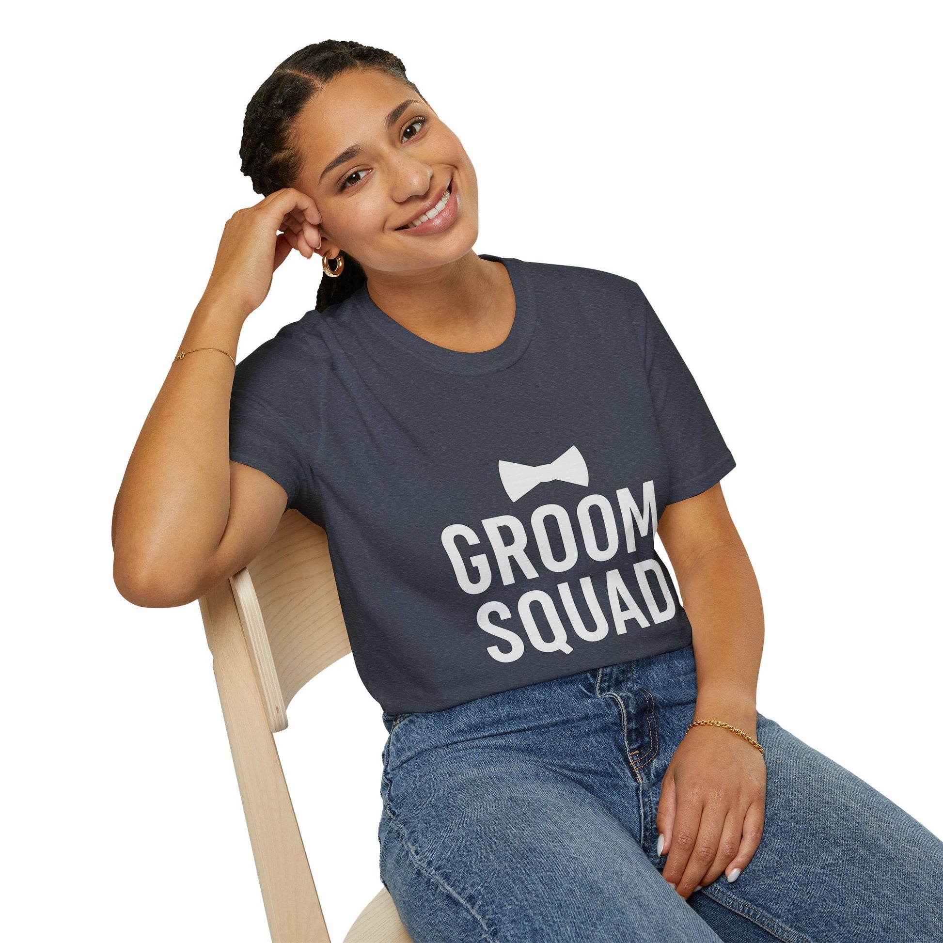 Groom Squad T-Shirt – Unisex Bachelor Party Tee | Groomsmen Gift | Softstyle Wedding Day Shirt - The Buy Boom