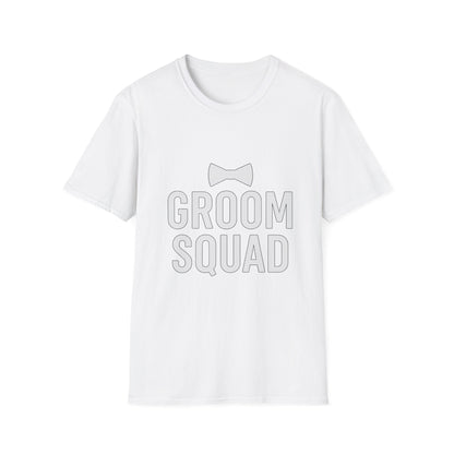 Groom Squad T-Shirt – Unisex Bachelor Party Tee | Groomsmen Gift | Softstyle Wedding Day Shirt - The Buy Boom
