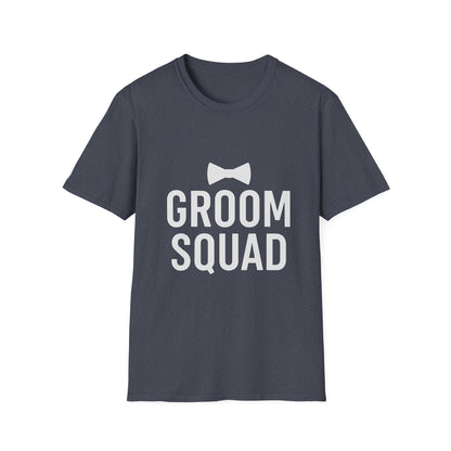 Groom Squad T-Shirt – Unisex Bachelor Party Tee | Groomsmen Gift | Softstyle Wedding Day Shirt - The Buy Boom