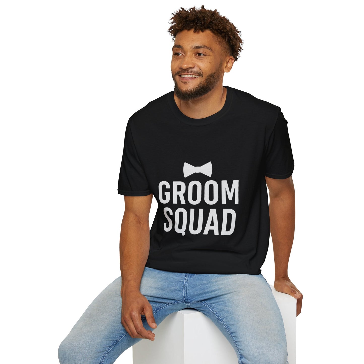 Groom Squad T-Shirt – Unisex Bachelor Party Tee | Groomsmen Gift | Softstyle Wedding Day Shirt - The Buy Boom