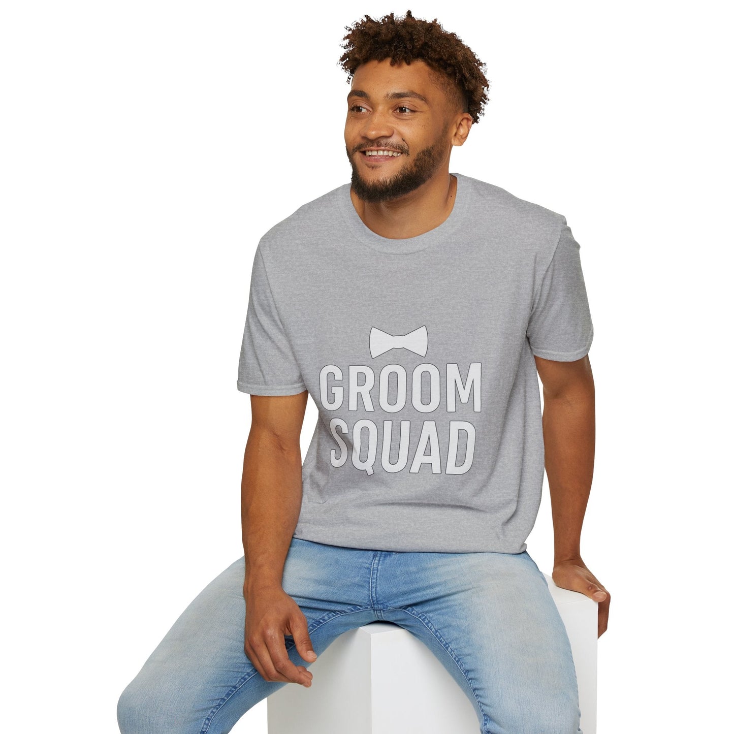 Groom Squad T-Shirt – Unisex Bachelor Party Tee | Groomsmen Gift | Softstyle Wedding Day Shirt - The Buy Boom