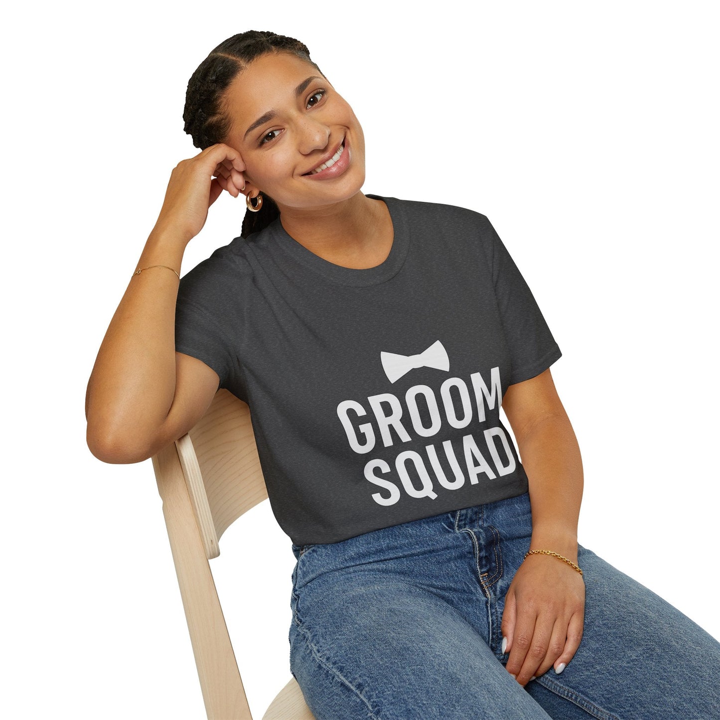 Groom Squad T-Shirt – Unisex Bachelor Party Tee | Groomsmen Gift | Softstyle Wedding Day Shirt - The Buy Boom