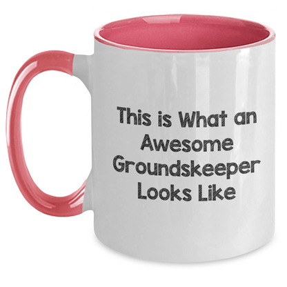 groundskeeper Gifts for Him, Funny Two Tone Coffee Mug Quote, Father's Day Unique Gifts from Family, Friends, or Coworkers for groundskeeper - The Buy Boom