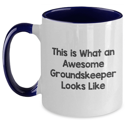 groundskeeper Gifts for Him, Funny Two Tone Coffee Mug Quote, Father's Day Unique Gifts from Family, Friends, or Coworkers for groundskeeper - The Buy Boom