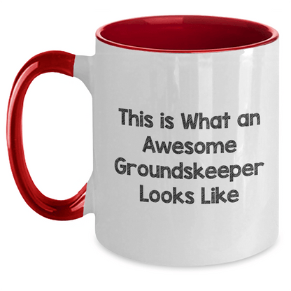 groundskeeper Gifts for Him, Funny Two Tone Coffee Mug Quote, Father's Day Unique Gifts from Family, Friends, or Coworkers for groundskeeper - The Buy Boom