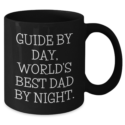 Guide By Day, Funny Dad By Night, Unique Father's Day Unique Gifts from Men to Guide - The Buy Boom