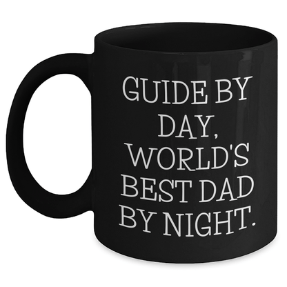 Guide By Day, Funny Dad By Night, Unique Father's Day Unique Gifts from Men to Guide - The Buy Boom