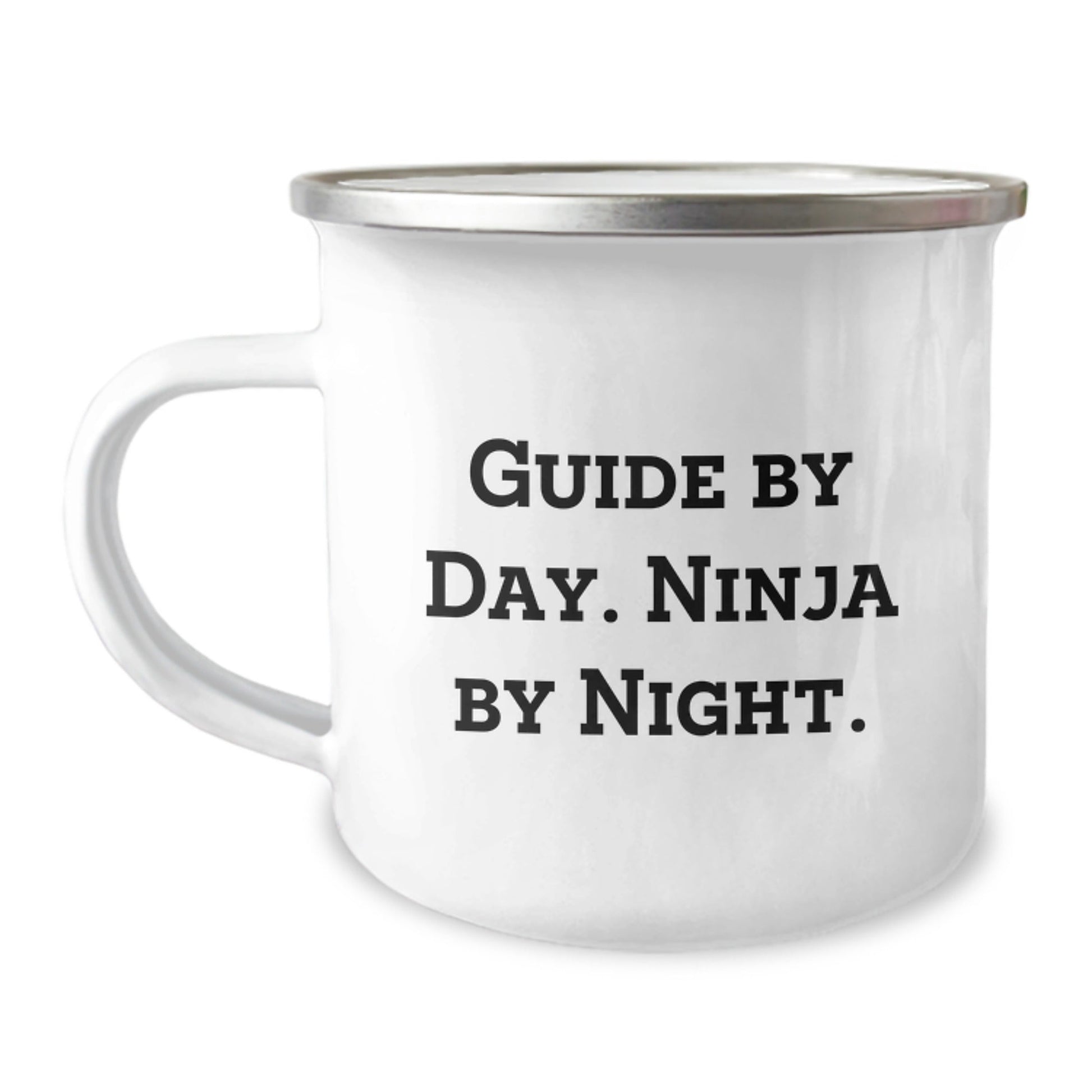 Guide By Day. Ninja By Night. - Unique Gifts for Guide Graduation, Funny Camping Mug for Men, Women, Friends, Coworkers, Family - The Buy Boom