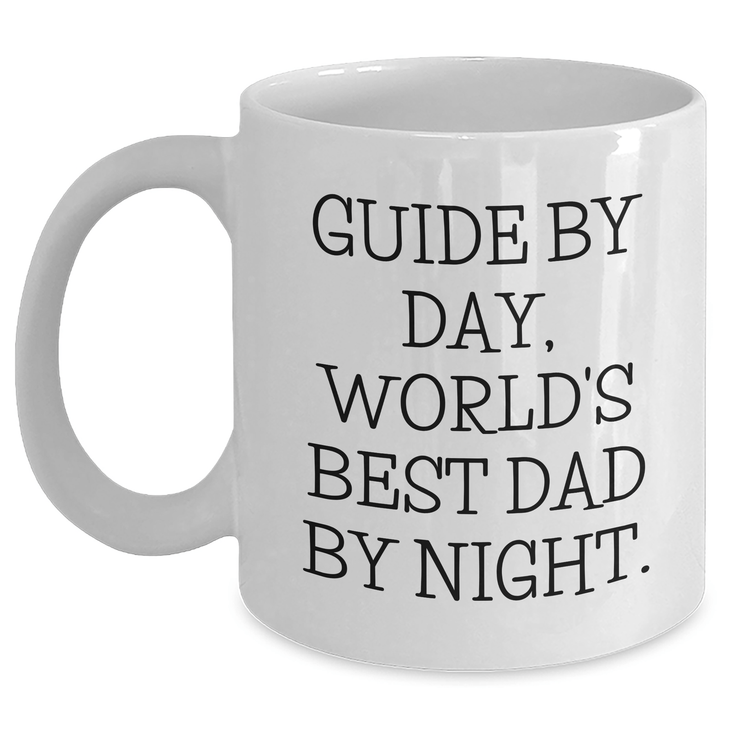Guide Enthusiast Gifts from Friends for Guide, Funny White Coffee Mug, Father's Day Unique Gifts - The Buy Boom