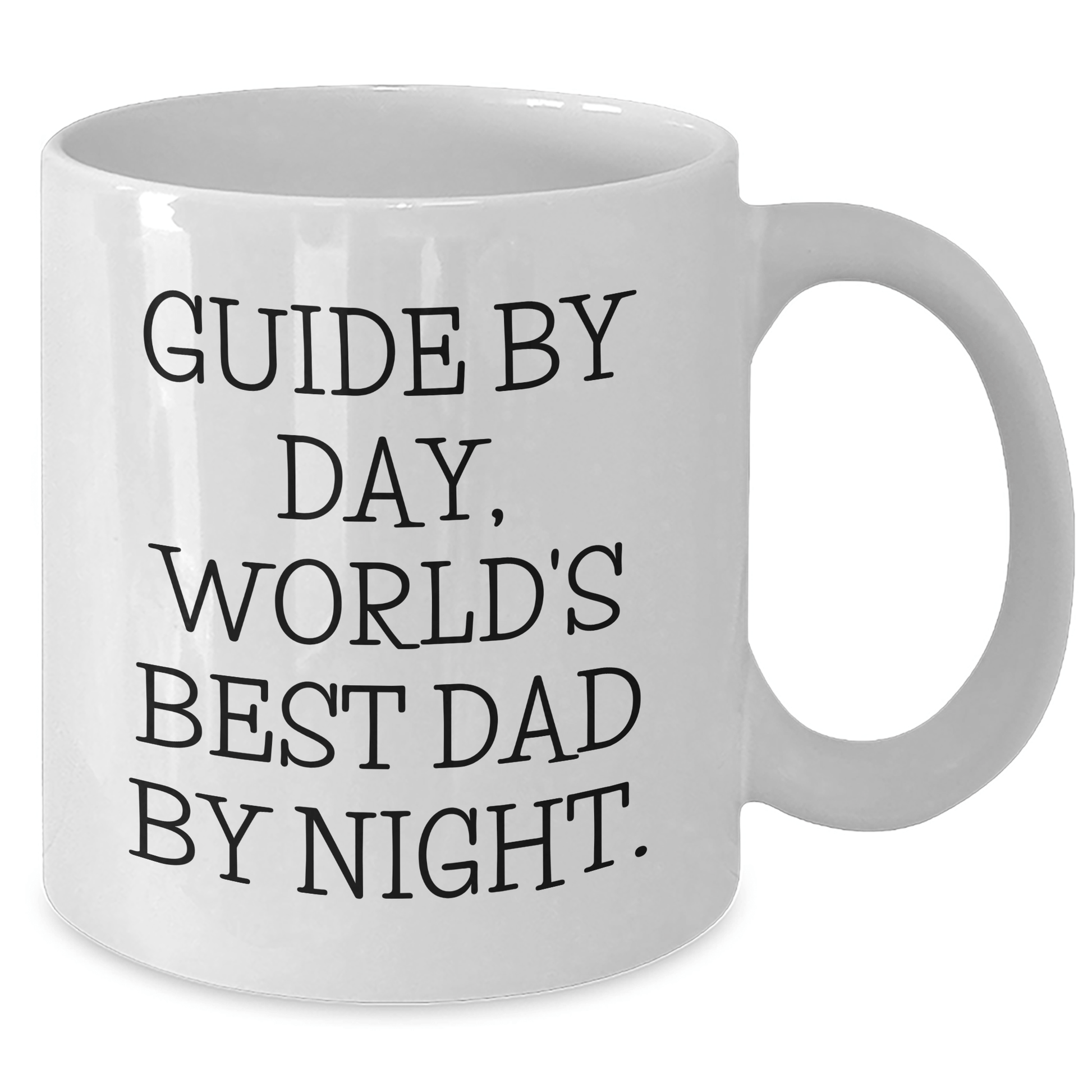 Guide Enthusiast Gifts from Friends for Guide, Funny White Coffee Mug, Father's Day Unique Gifts - The Buy Boom