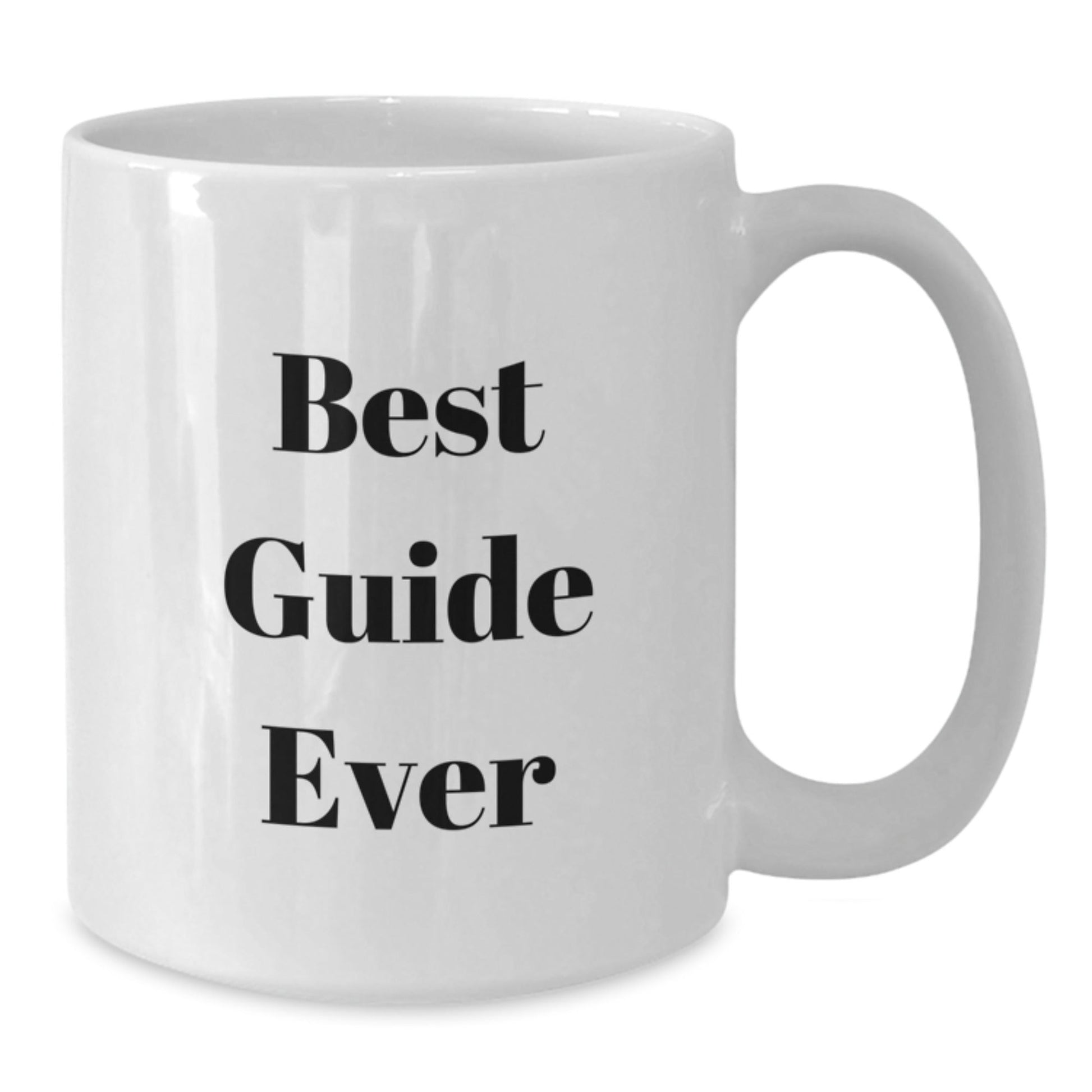 Guide Lovers Unforgettable Present, Funny White Coffee Mug for Graduation, 11oz or 15oz Capacity, Gifts from Family, Friends, Coworkers, or Men to Women - The Buy Boom