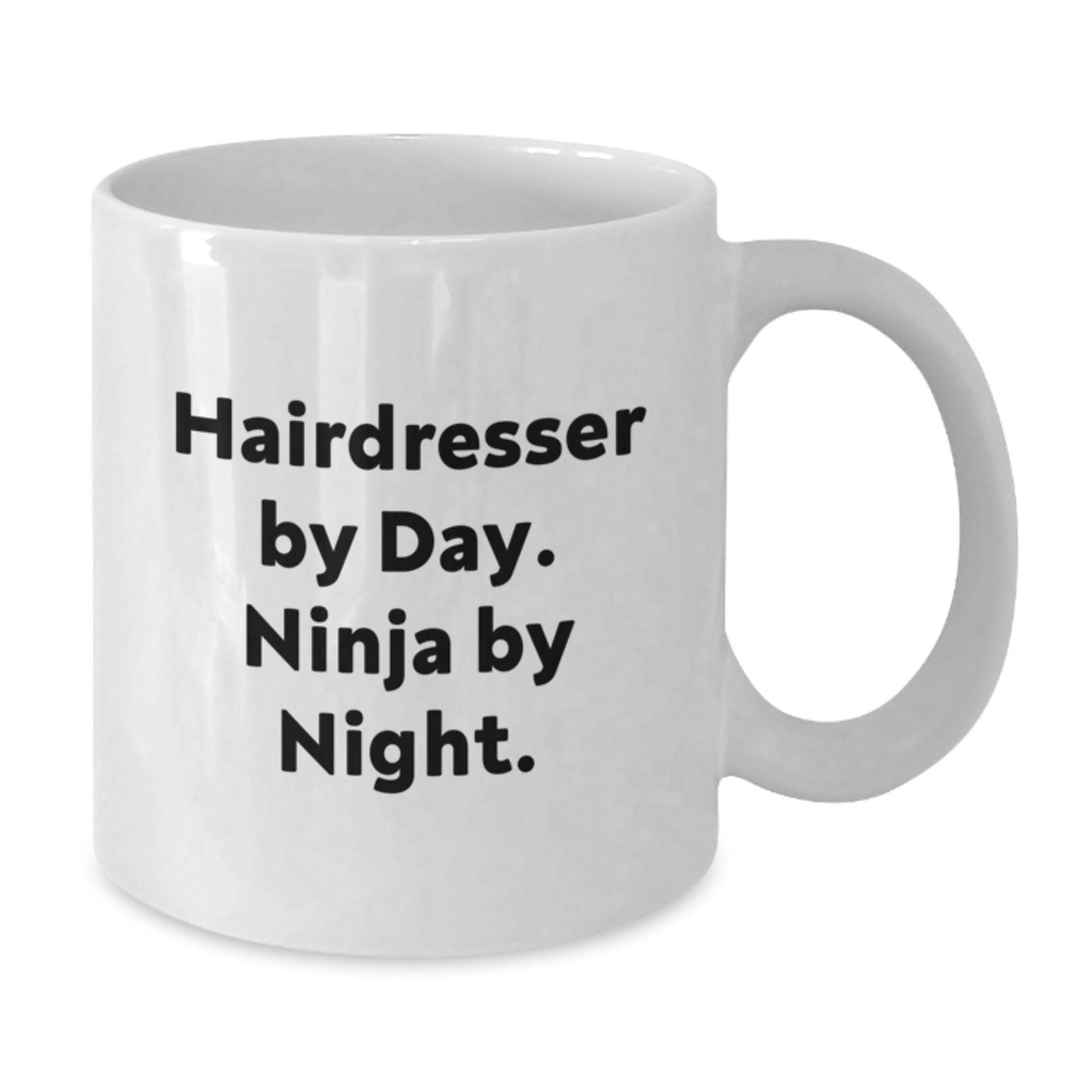 Hairdresser By Day Ninja Mug Gifts for Her from Friends, Funny Graduation Unique Gifts - The Buy Boom
