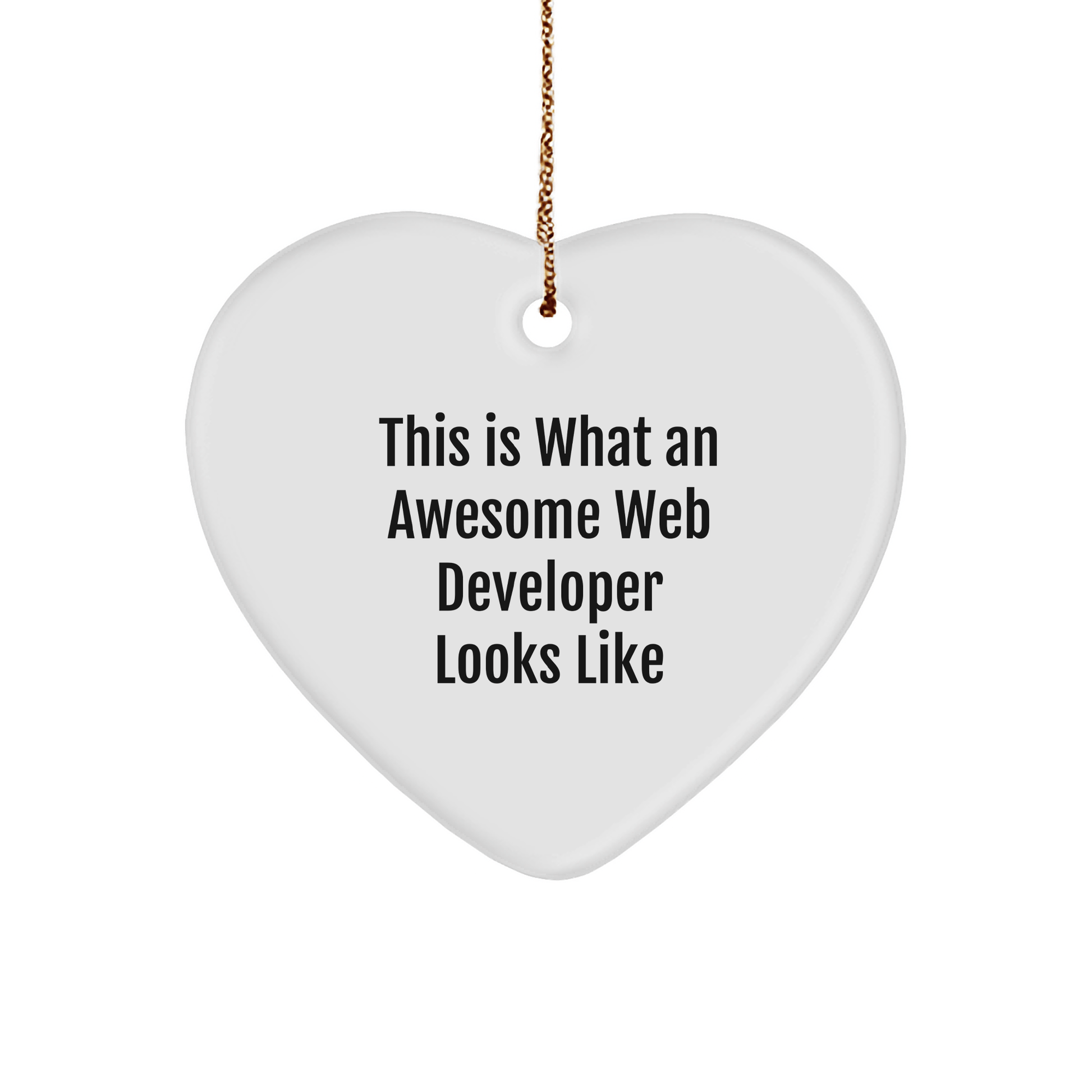 Heartfelt Gifts for Web Developers - 'This Is What An Awesome Web Developer Looks Like' - Unique Christmas Unique Gifts from Friends to Coworkers - The Buy Boom