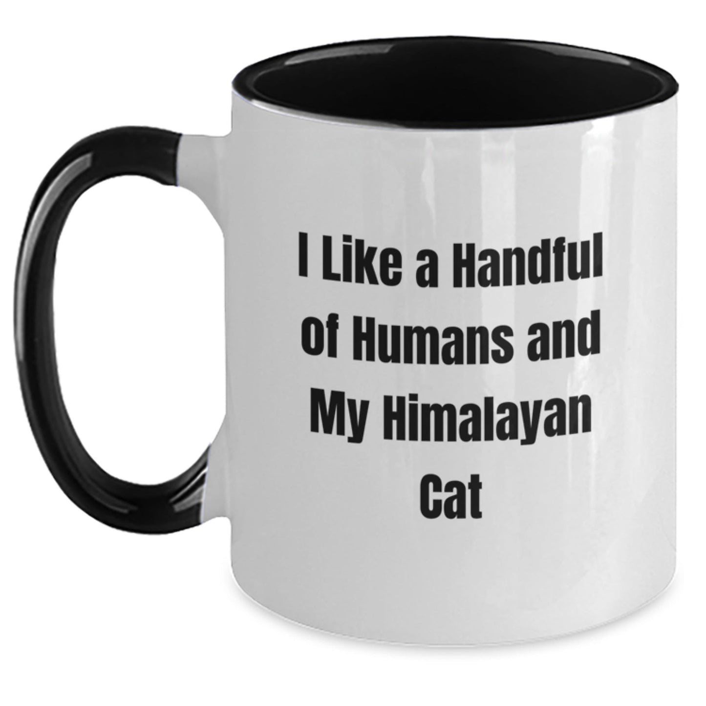 Himalayan Cat Lovers Gifts from Friends for Birthday Mates, Funny Two Tone Coffee Mug - The Buy Boom