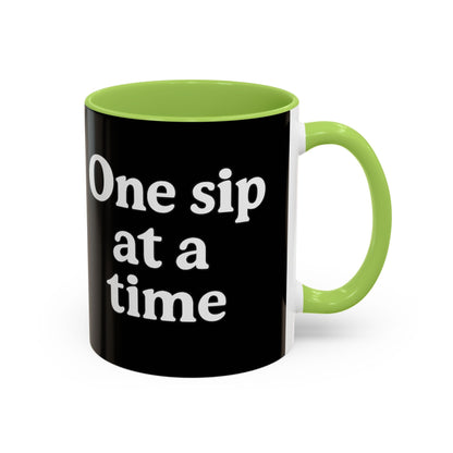 Inspirational Coffee Mug - "One Sip at a Time" - The Buy Boom